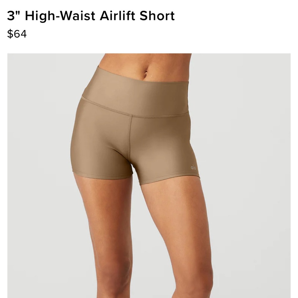 ALO yoga 3" High-Waist Airlift Short